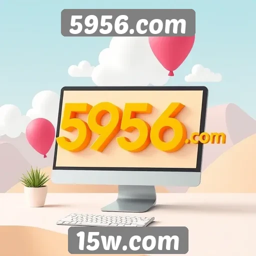 Acessibilidade e design do site 5956.com