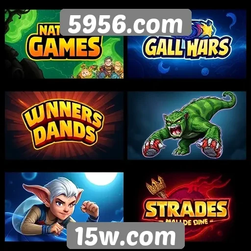 Análise da oferta de jogos no site 5956.com